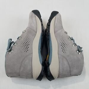 Danner Inquire Mid Boots Women’s 7M Gray Suede Vibram Waterproof Hiking 64507